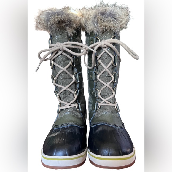 SOREL Women's TOFINO II Waterproof Snow Boots Peatmoss/Black NL2333-213 SIZE 8 - Picture 7 of 14